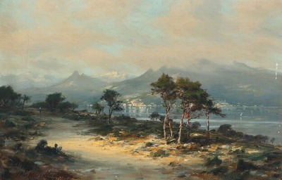 a-southern-landscape-overlooking-a-town