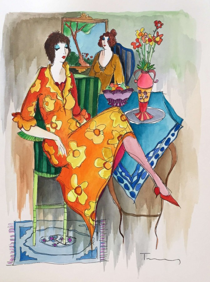 women-in-a-cafe