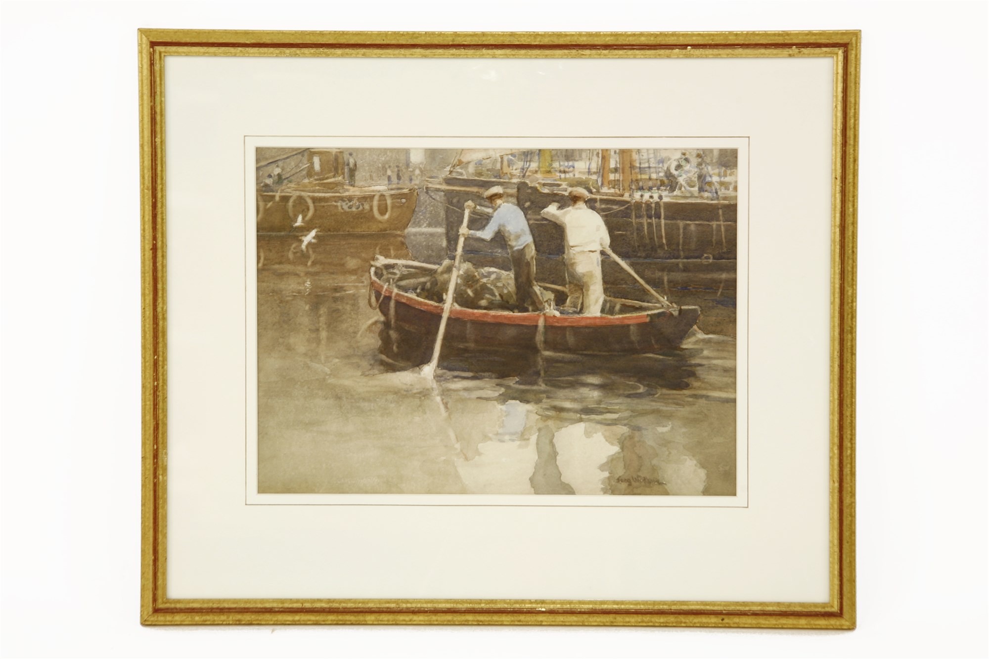 punting-into-harbour