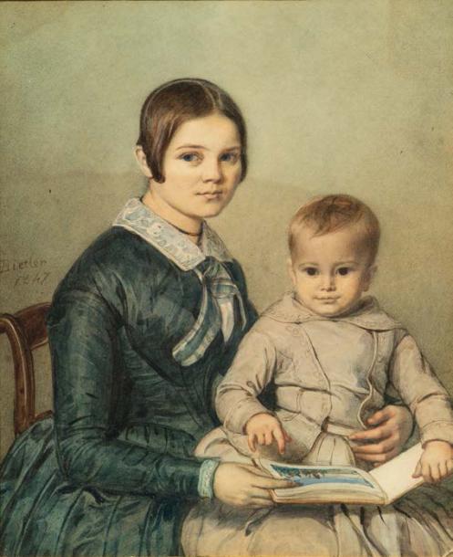 portrait-de-lisette-frey-et-son-fils