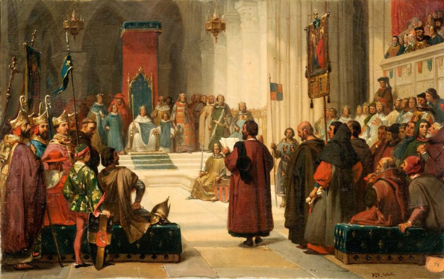 l-audience-du-roi-sur-sa-toile-d-origine-brullon