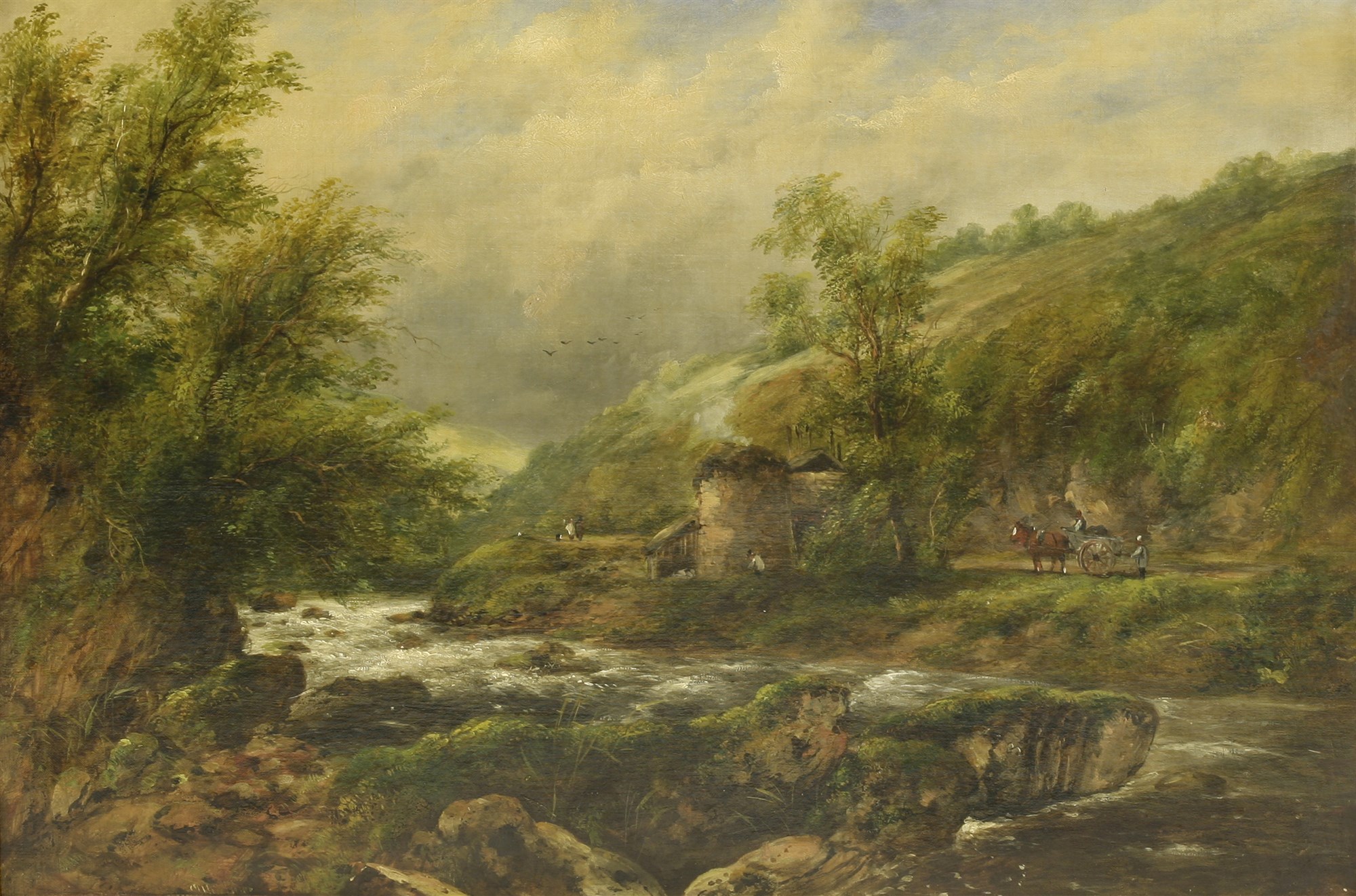 a-river-landscape-with-figures-and-a-horse-and-cart