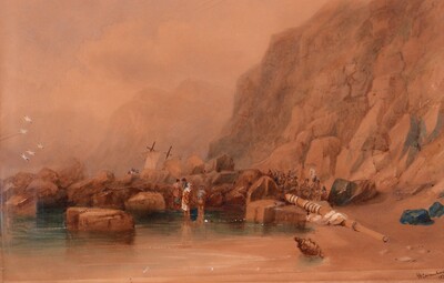 figures-salvaging-wreckage-on-a-beach