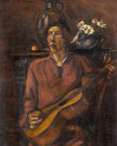 guitariste-en-rouge