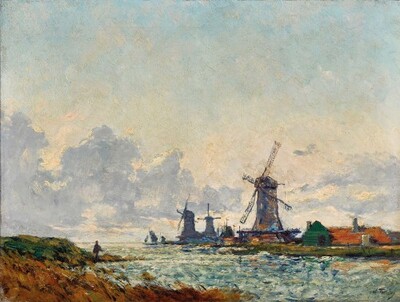 moulins-au-bord-de-mer-en-holland