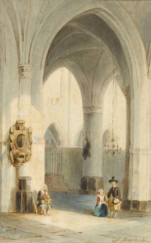 hollandisches-kircheninterieur