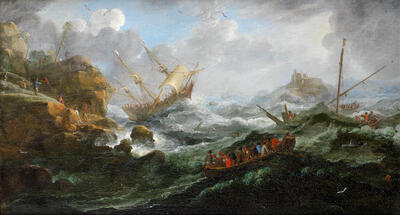 a-shipwreck-on-a-rocky-coast