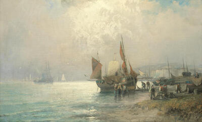 a-hay-barge-in-choppy-waters