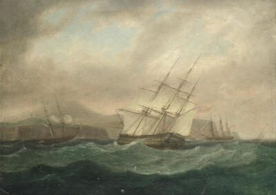 squadron-of-the-fleet-off-a-rocky-coast-possibly-flamborough-head
