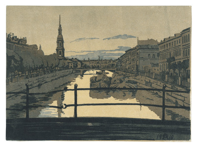 kriukov-canal-venice-at-night-three-views-of-st-petersburg-two-views-of-pavlovsk-and-nude-and-male-figure