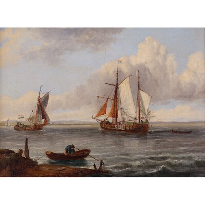 dutch-shipping-off-the-coast