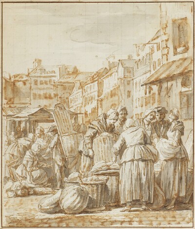 women-gathered-at-a-street-market