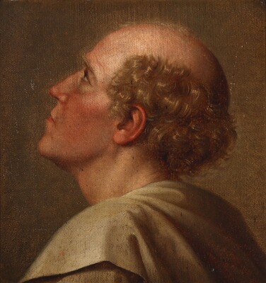 portratstudie-en-munk