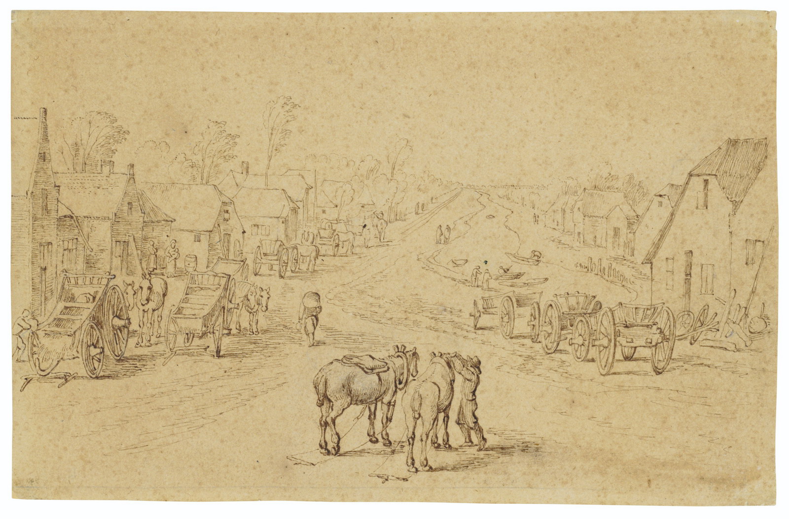 a-village-street-along-a-canal