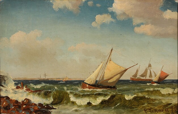 seascape-with-fishing-boats-by-a-coast