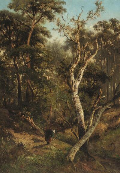 firewood-collecting-woman