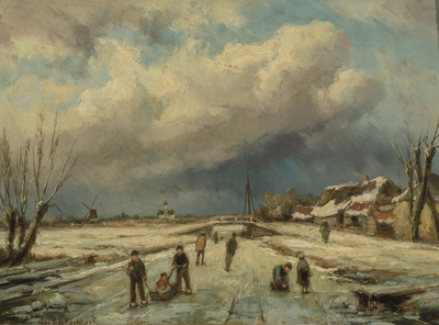 winter-landschap-aan-de-gooysche-vaart-hilversum
