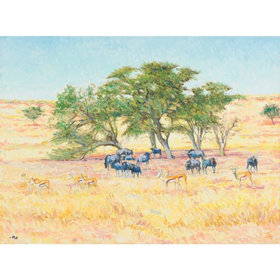 landscape-with-wildebeest-and-impala