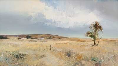 landscape-with-tree-and-houses-in-the-distance