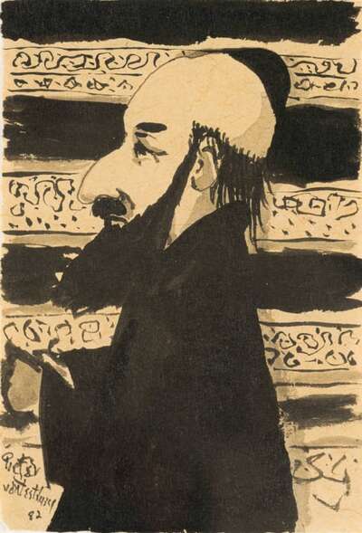 bearded-man-with-yarmulke-in-profile